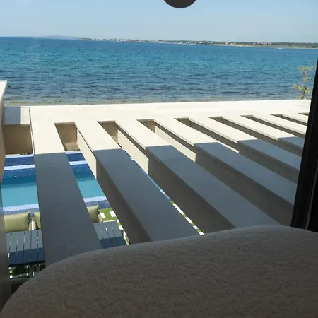 Adria - Pet-friendly Seafront C With Private Pool Zaton (Zadar)